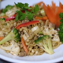 TH10p: Fried Egg-Noodle with Pork